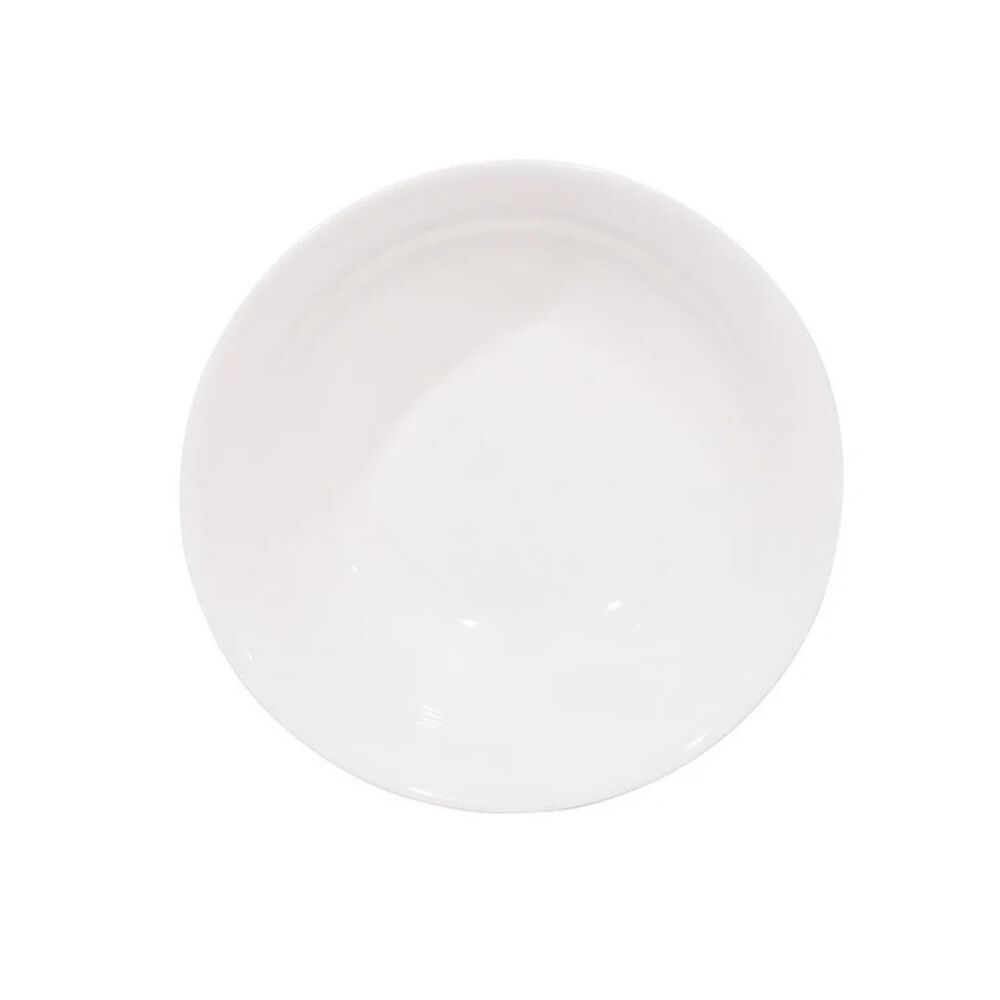 Ensaladera De 22.5cm Porcelana Resistente Blanca Hallen image number 1.0