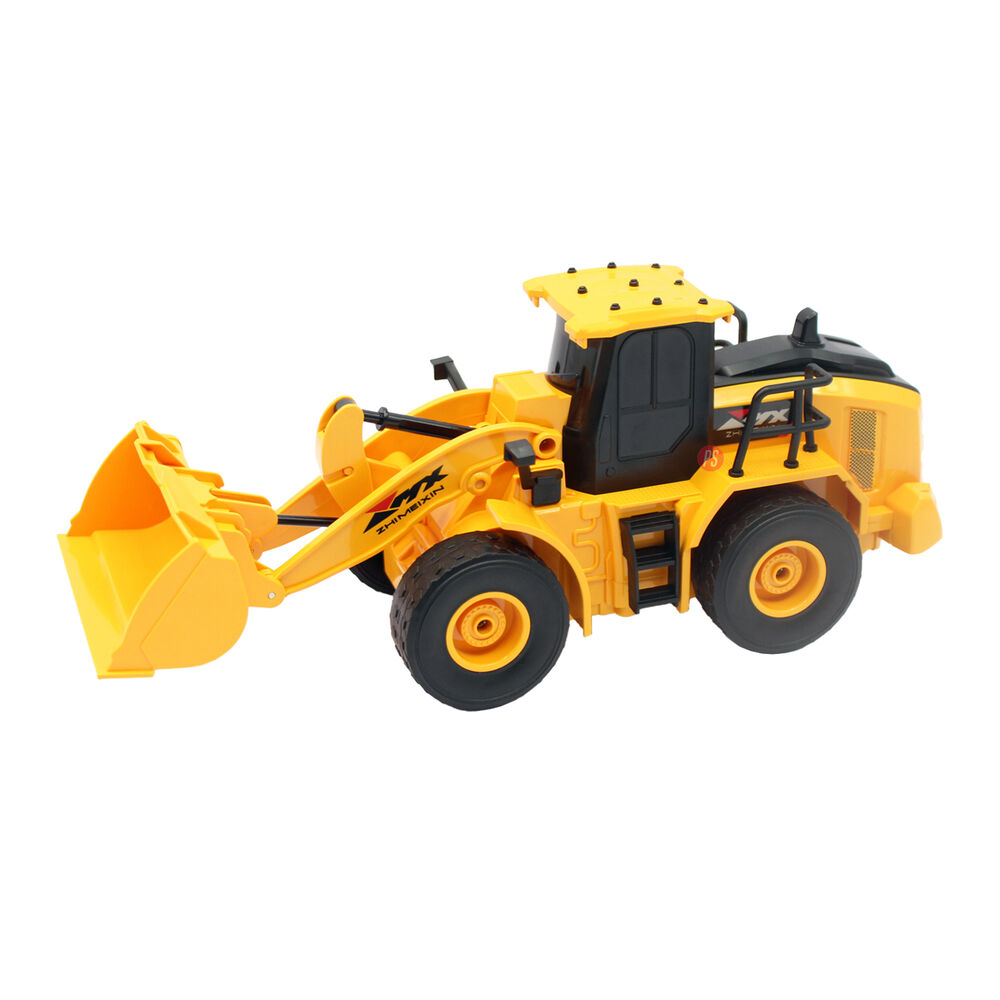 Excavadora Juguete Rc Luz Y Sonido Recargable Escala 1:24 - Ps image number 2.0