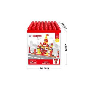Bloques De Juguete Divertidos Construccion 80 Pcs