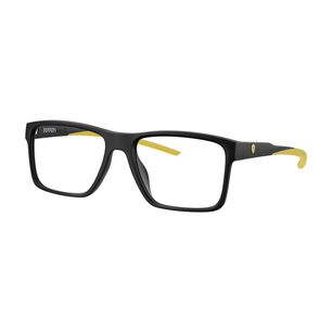 Lentes &Oacute;pticos Negro Mate Scuderia Ferrari