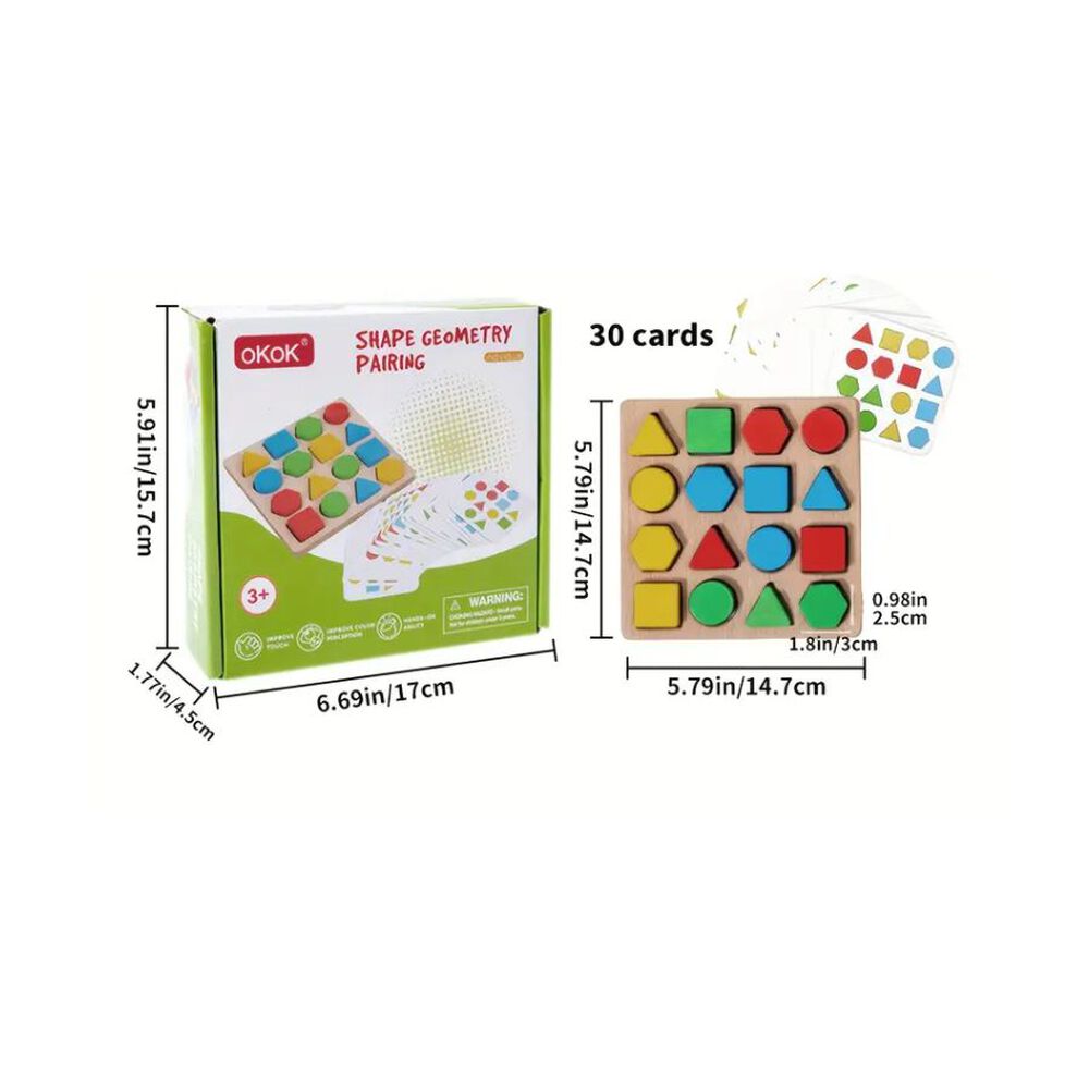 Juguete De Encaje Con Figuras Geom&eacute;tricas image number 1.0