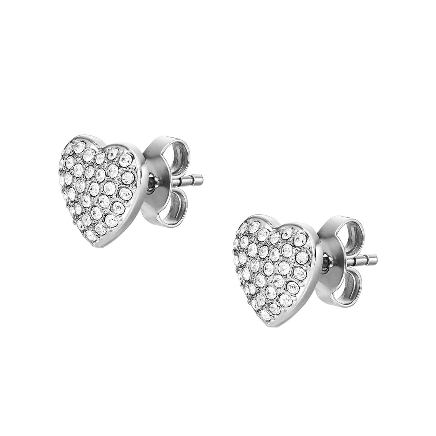 Aros Fossil Jf04676040 Plateado Mujer image number 2.0