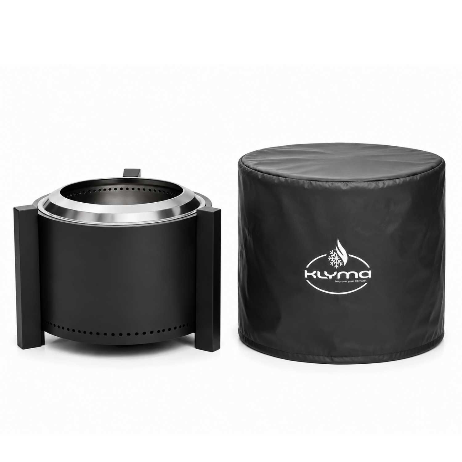Fogon Brasero Sin Humo 65cm Patagon Black + Funda image number 0.0