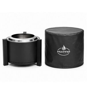 Fogon Brasero Sin Humo 65cm Patagon Black + Funda