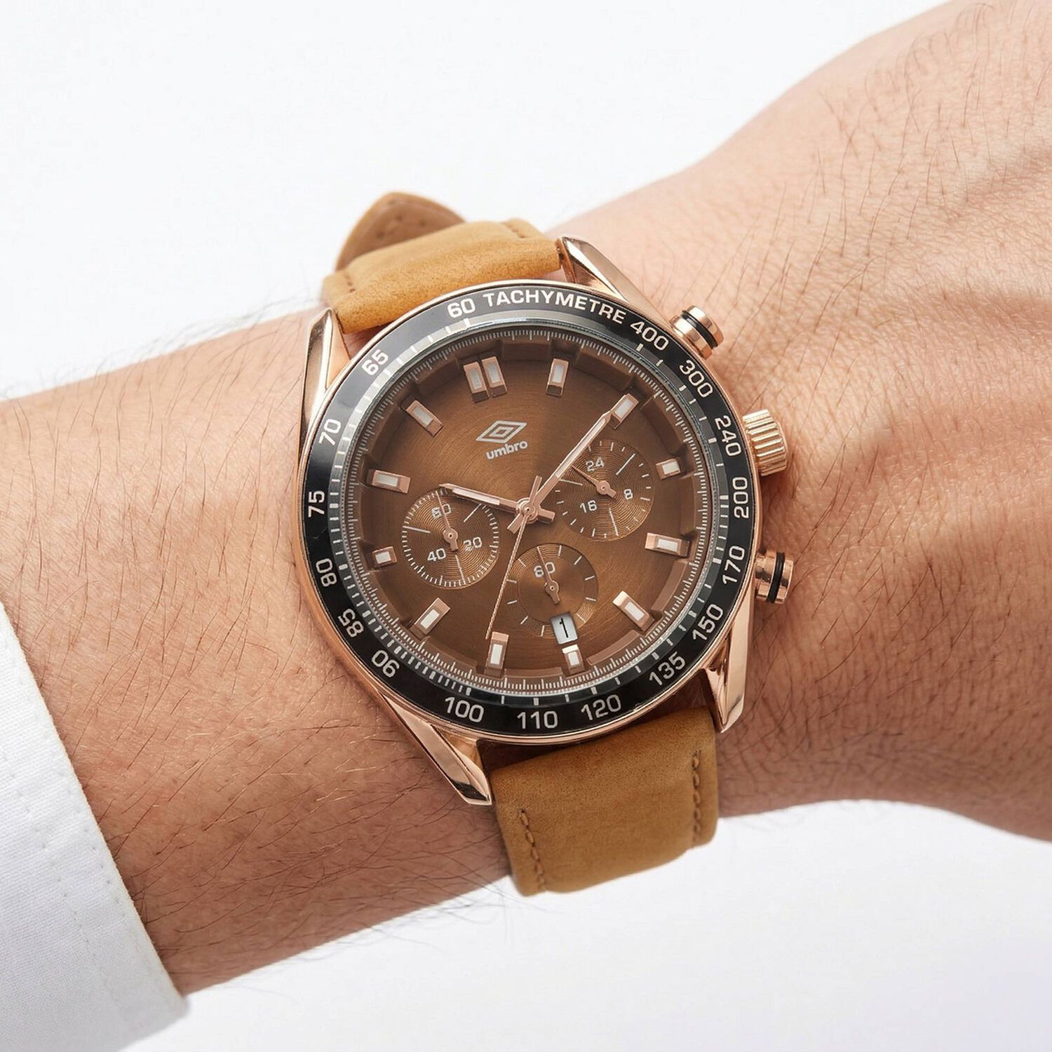 Reloj An&aacute;logo Hombre Umbro Plus Caf&eacute; Umbp-1500-114 image number 3.0