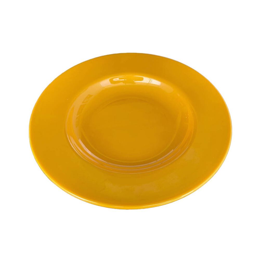Set De 6 Plato Hondo 23cm Amarillo image number 2.0