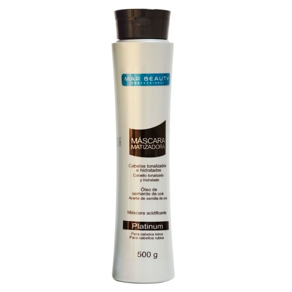 Mascara Matizadora Platinum 500g Mar Beauty image number 1.0
