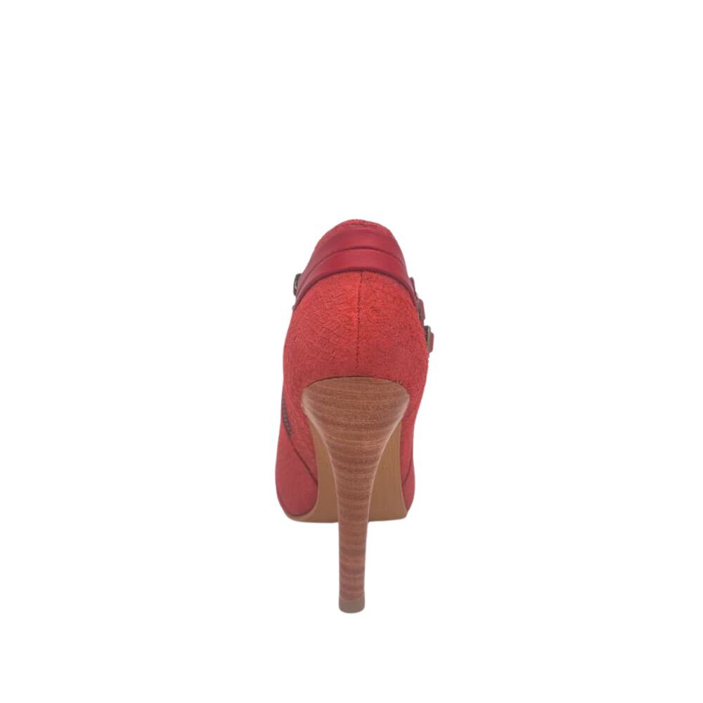 Botin Angel Rojo Nobuck Pao Pecados image number 5.0