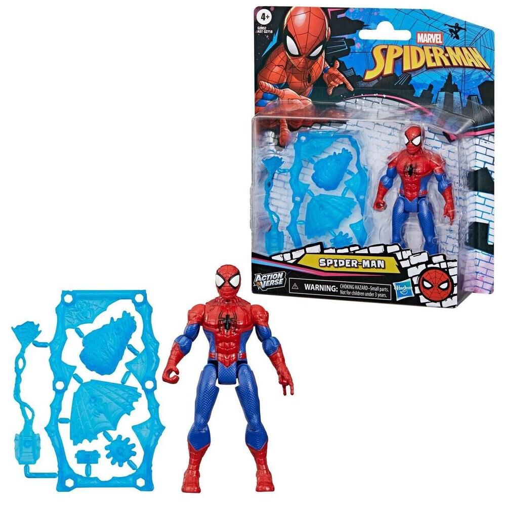 Figura De Acci&oacute;n Marvel Actionverse Spider-man image number 14.0