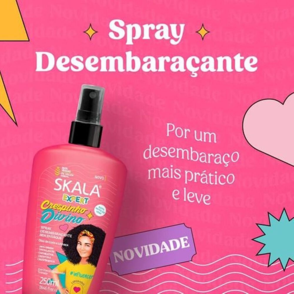 Spray Acondicionador Desenredante Crespi&ntilde;o Kids 250 G image number 2.0