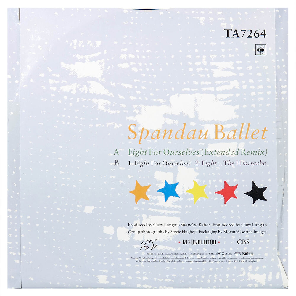 Spandau Ballet - Fight For Ourselves | 12" Maxi Single Usado image number 1.0