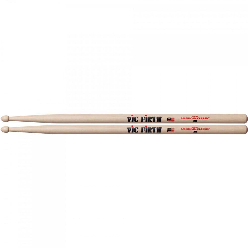 Baquetas Vic Firth 2b American Classic Punta De Madera image number 1.0