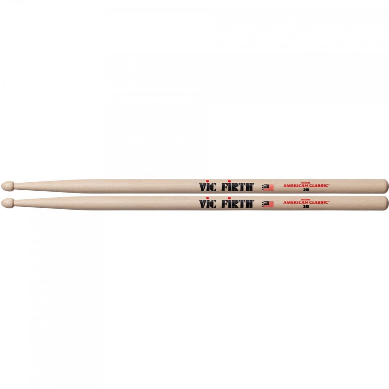 Baquetas Vic Firth 2b American Classic Punta De Madera image number 1.0