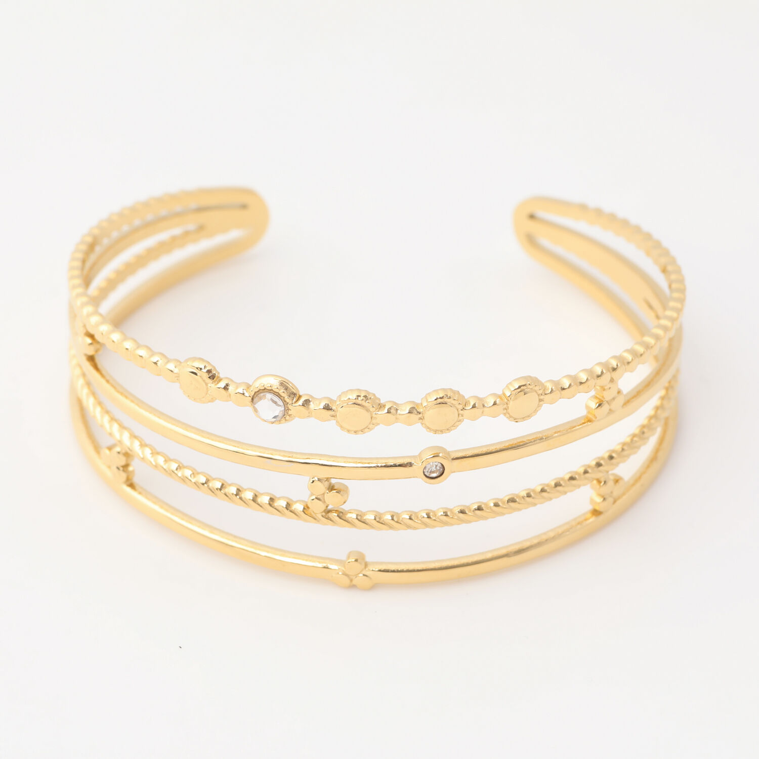 Brazalete 19v69 Dorado Mujer Stb134 image number 1.0