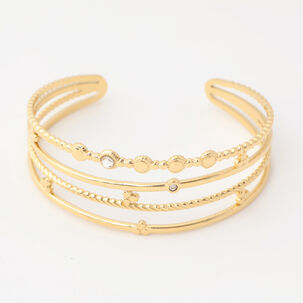Brazalete 19v69 Dorado Mujer Stb134