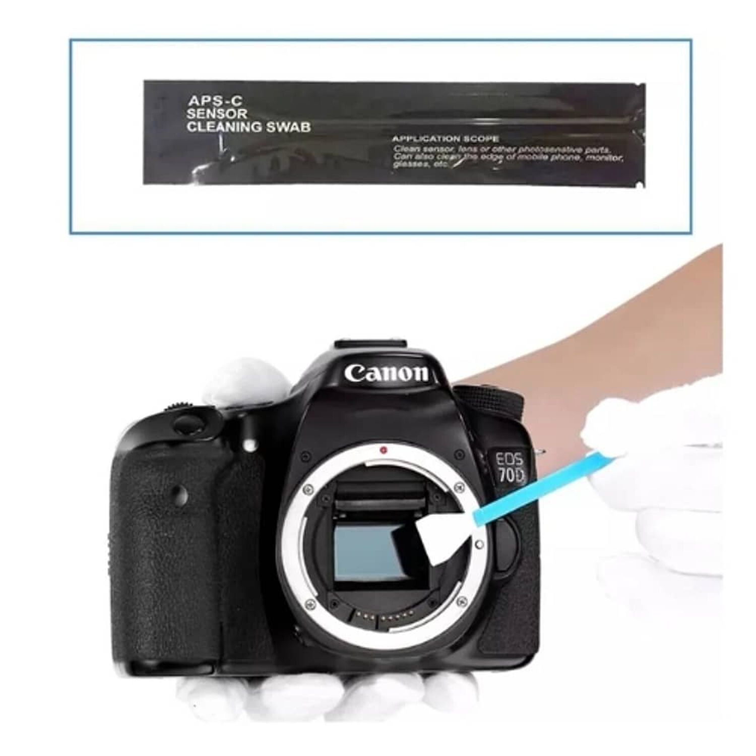 Kit De Limpieza Portatil C&aacute;maras Fotogr&aacute;ficas Sensor Lente image number 3.0