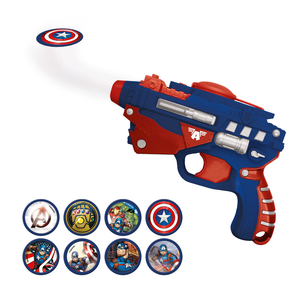 Pistola Lanza Disco Avengers Marvel Pronobel image number 6.0
