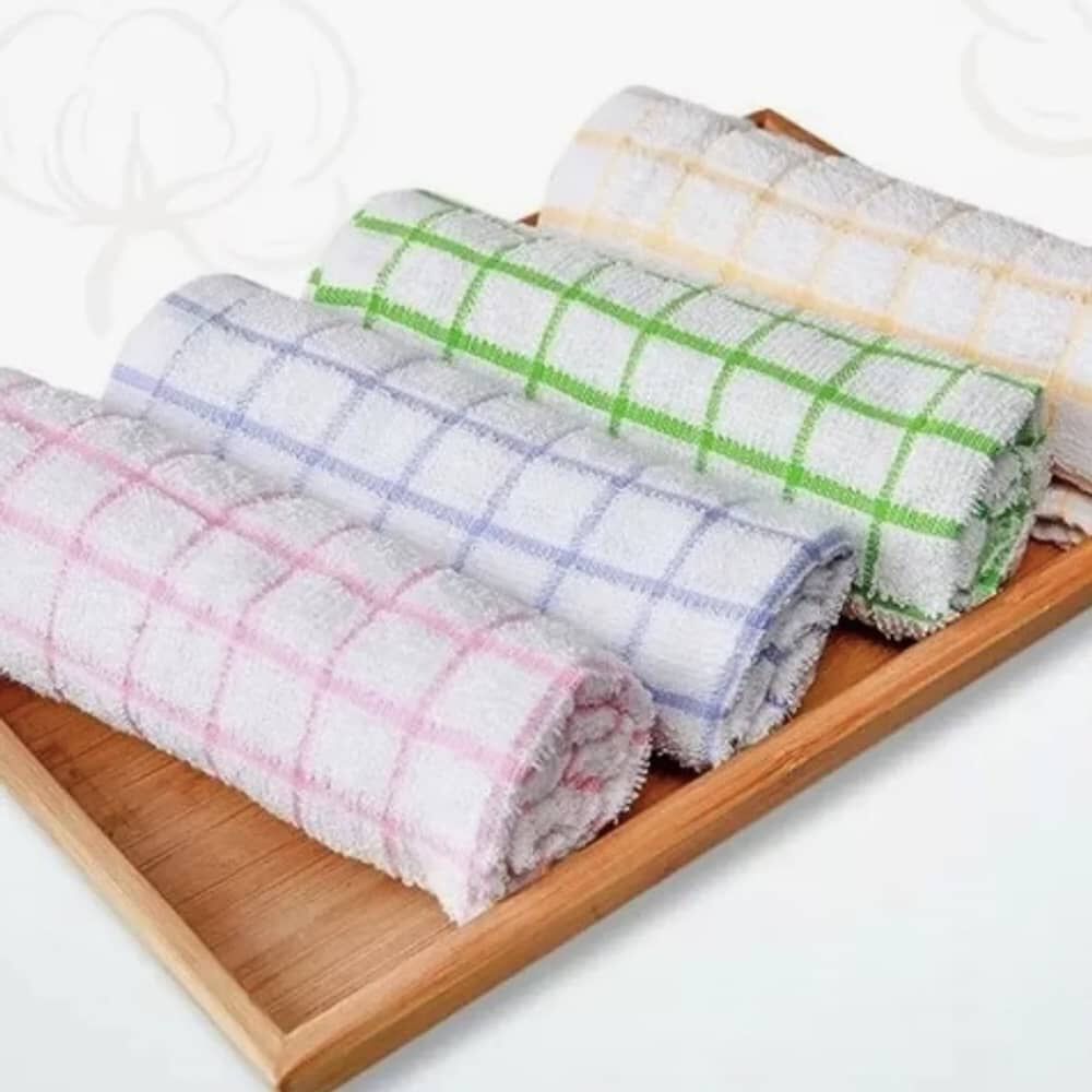 Set 12 Pa&ntilde;os De Cocina Toalla Mas Grueso image number 2.0