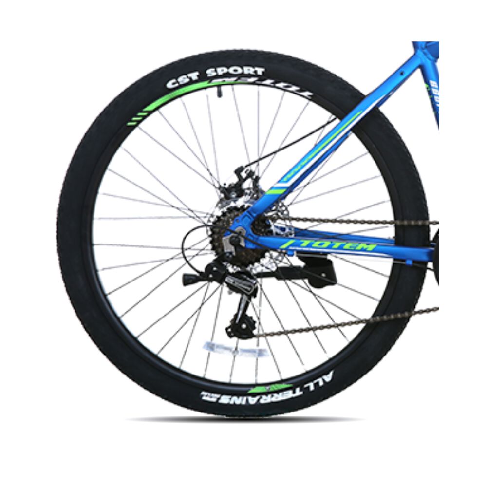 Bicicleta Totem Mtb Aro 26 Modelo Y660m Azul Verde image number 4.0