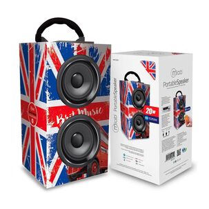 Parlante Bluetooth Usb Radio 20w Brit Music 6985