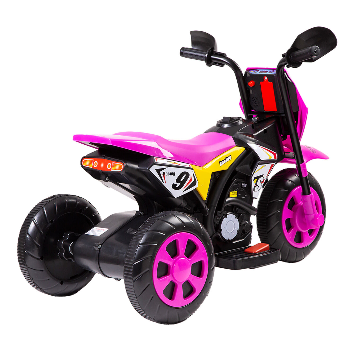Moto El&eacute;ctrica Cross Rosa Bebesit image number 3.0