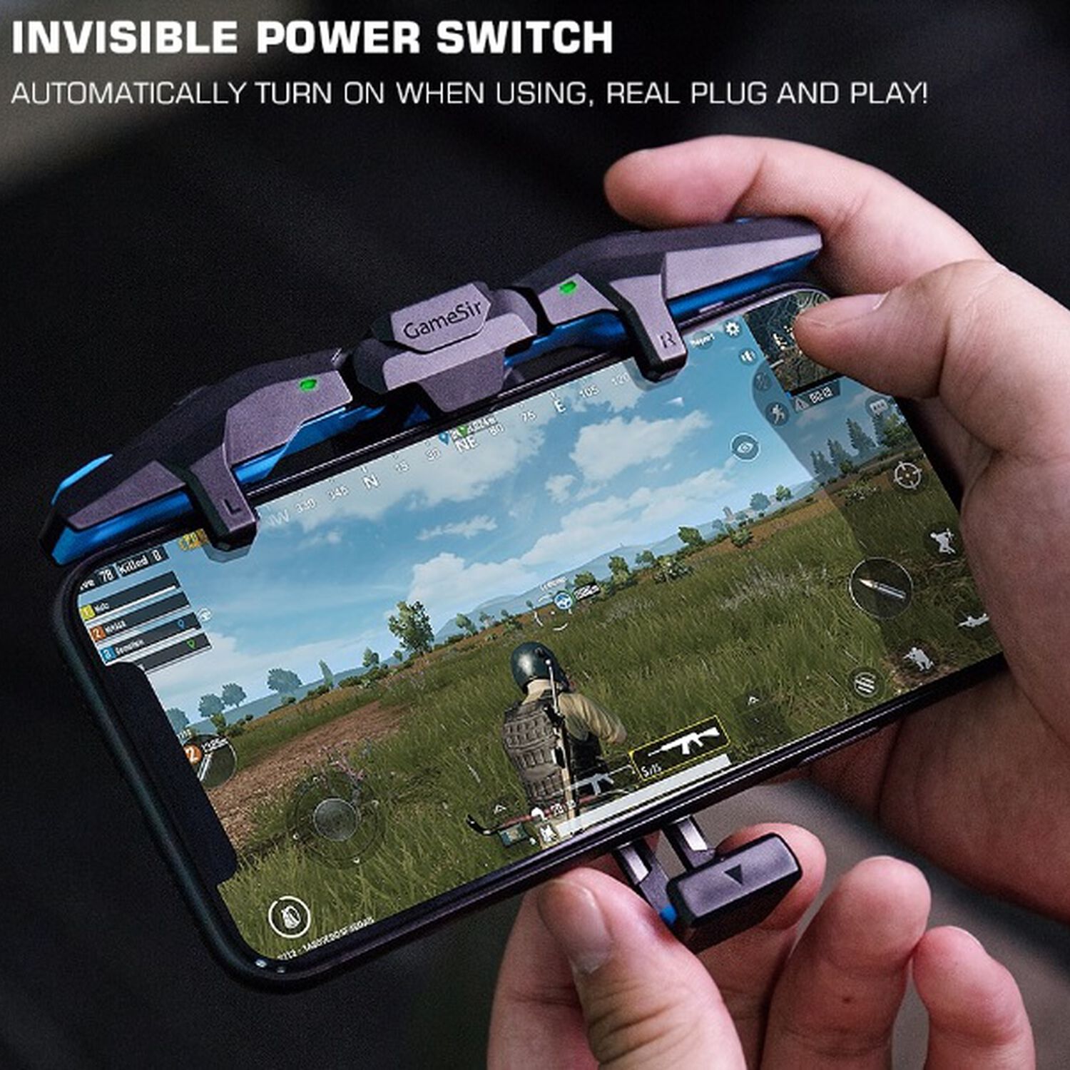 Gatillo Gamer Falcon Gamesir F4 Mando Para Juegos De Celular Movil image number 4.0