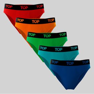 Pack 5 Slip Algod&oacute;n Color Top