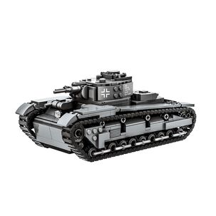 Tanque Militar Alemán Armable 673 Pzs.