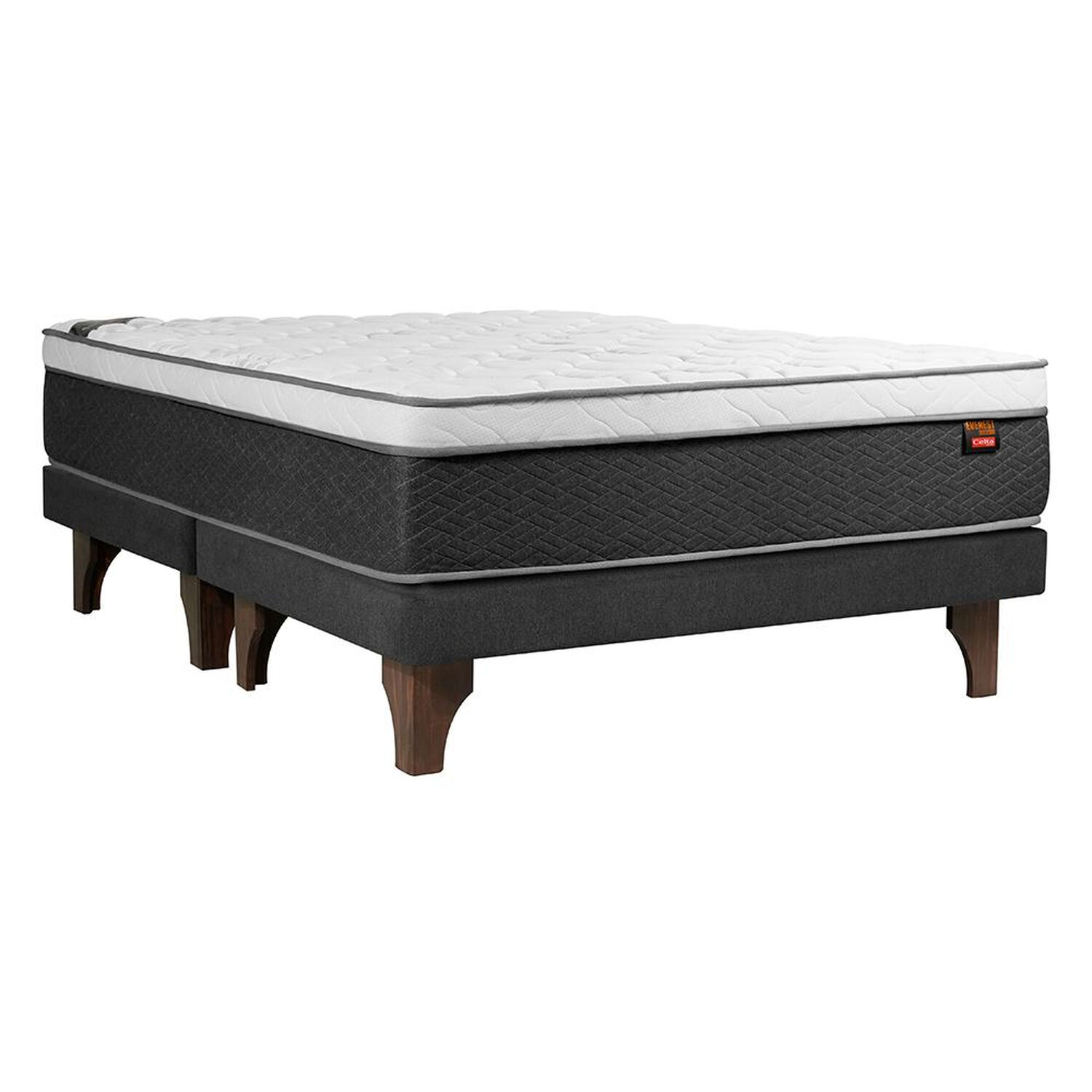 Cama Europea Celta Everest / King / Base Dividida image number 0.0