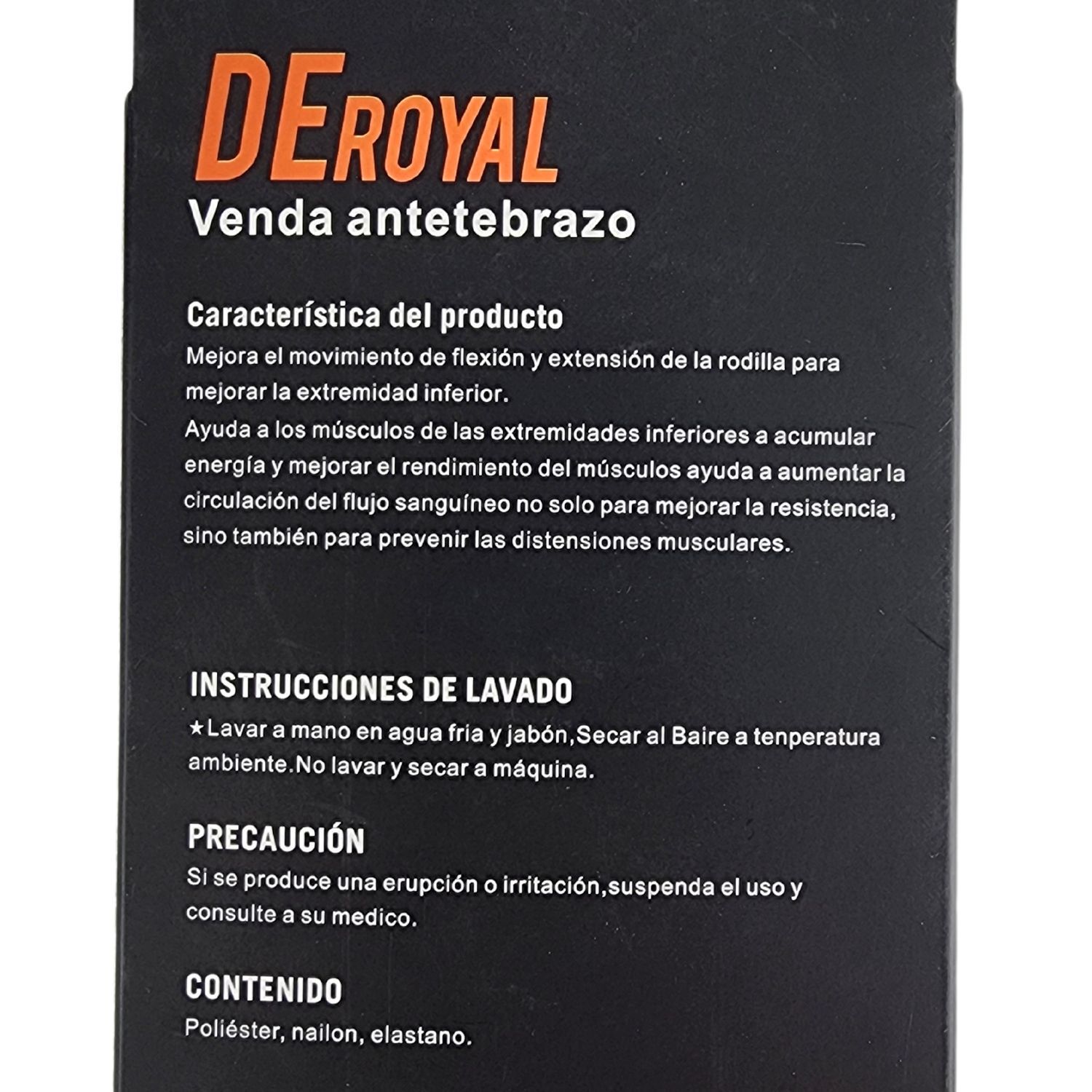Venda De Compresi&oacute;n Ajustable Elastica Ejercicio image number 3.0