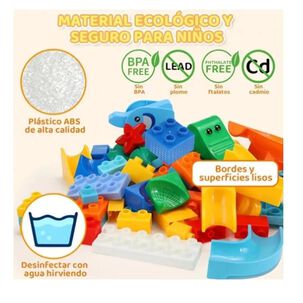Juguete Bloques De Construccion 3d 120pz Laberinto Educativo