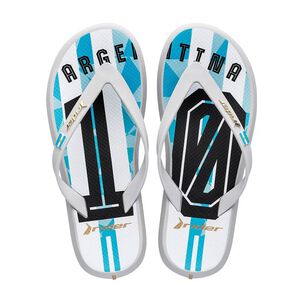 Sandalia Hombre Celeste/blanco Argentina Rider