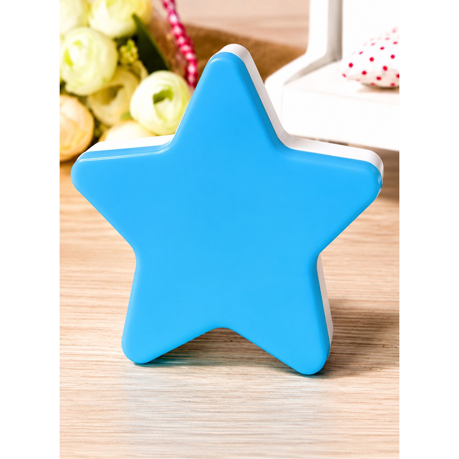 Lampara De Noche Espanta Cuco Luz Led Forma Estrella Ni&ntilde;os image number 3.0