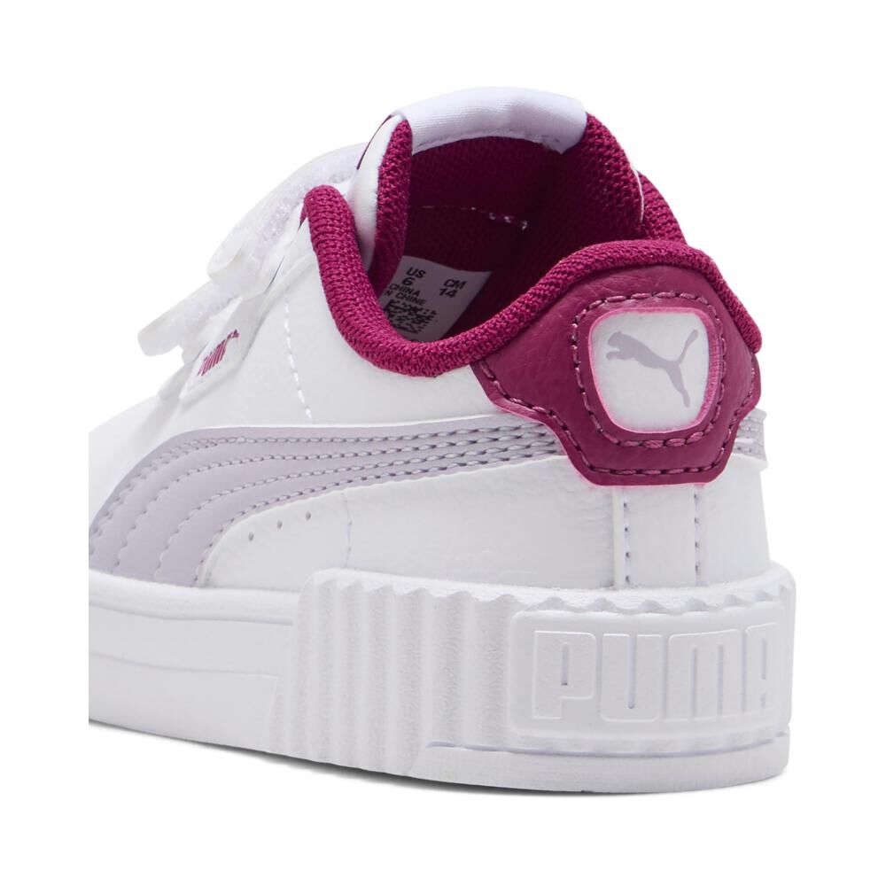 Zapatilla Urbana Unisex Puma Carina 3.0 V Inf White-lilac Crush image number 2.0