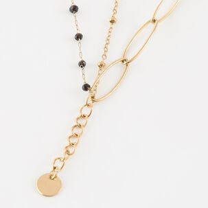 Pulsera Doble 19v69 Dorado Mujer Stb162