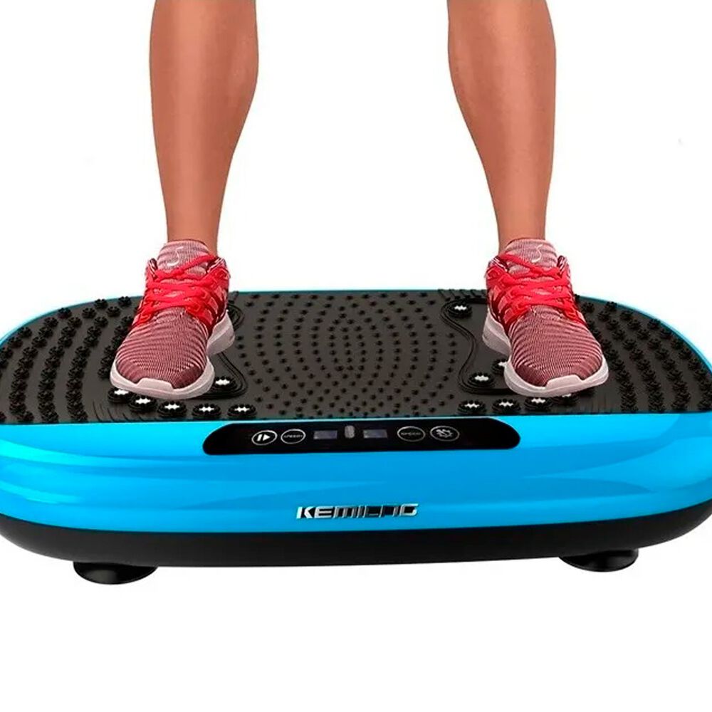 Plataforma Vibratoria Home Fitness Color Celeste image number 4.0