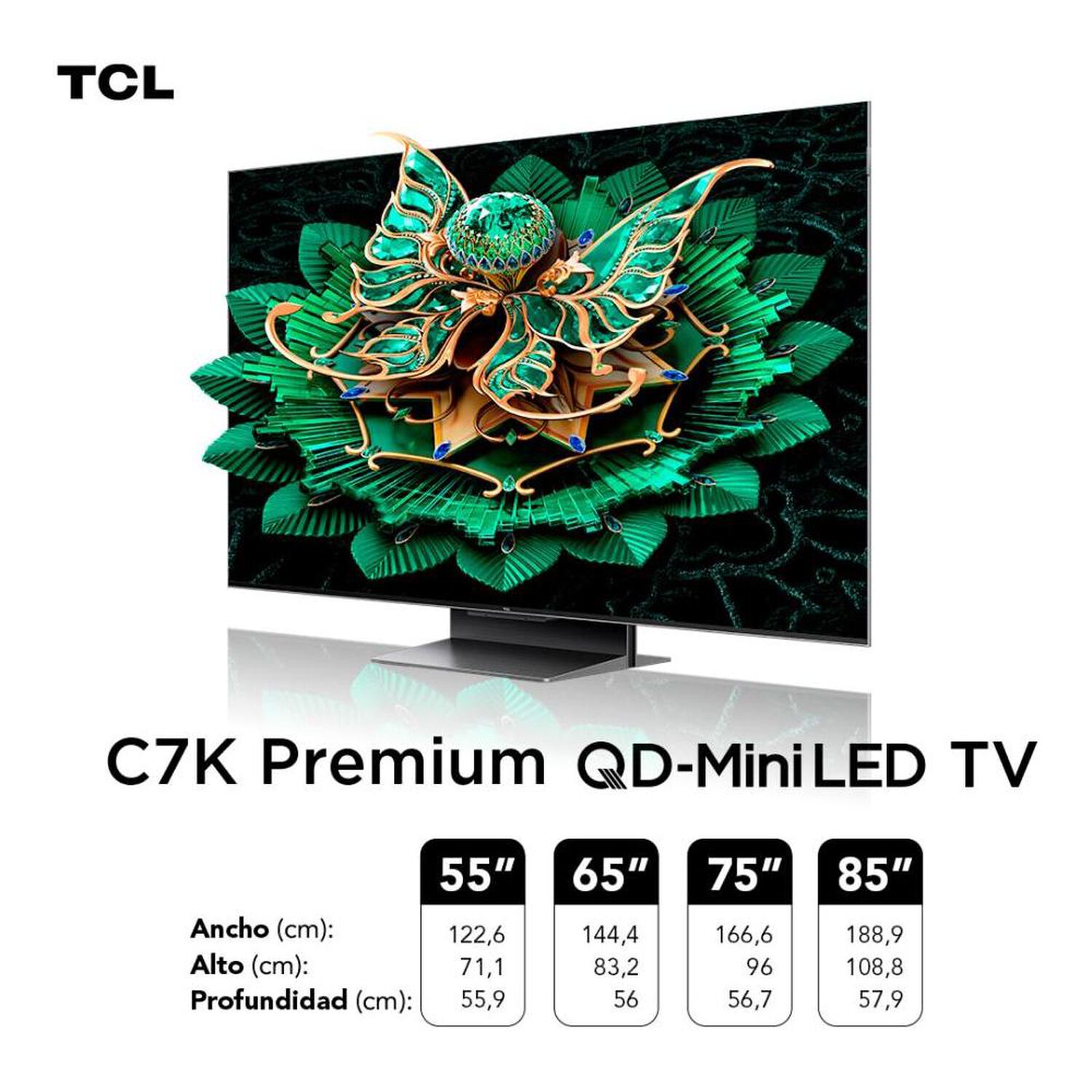 Mini LED 75" TCL C7K / Ultra HD 4K / Smart TV image number 11.0