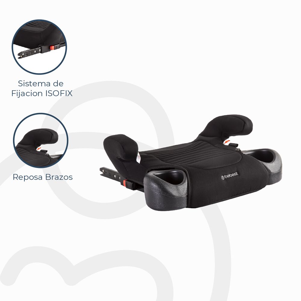 Alzador Isofix Negro Bebesit image number 3.0