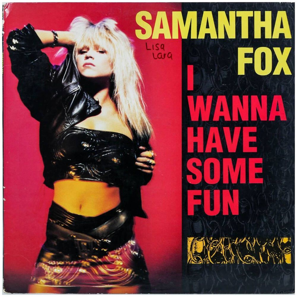 Samantha Fox - I Wanna Have Some Fun | 12" Maxi Single Usado image number 0.0