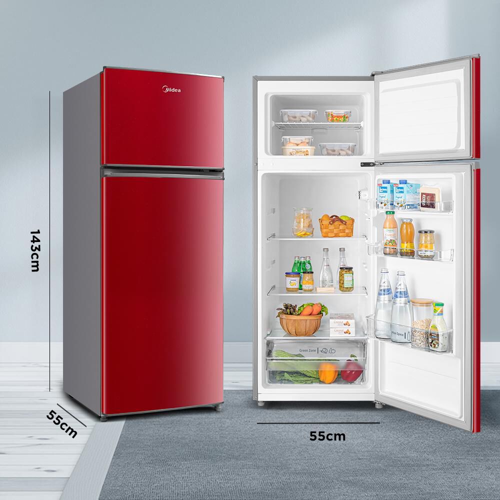 Refrigerador Top Freezer Midea MRFS-2100R273FN / Frío Directo / 207 Litros / A+ image number 4.0