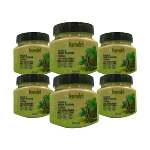 Pack Adorable 6 Exfoliantes Café & Colágeno 300 Ml