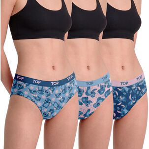 Pack Pantaleta Mujer Top / 3 Piezas