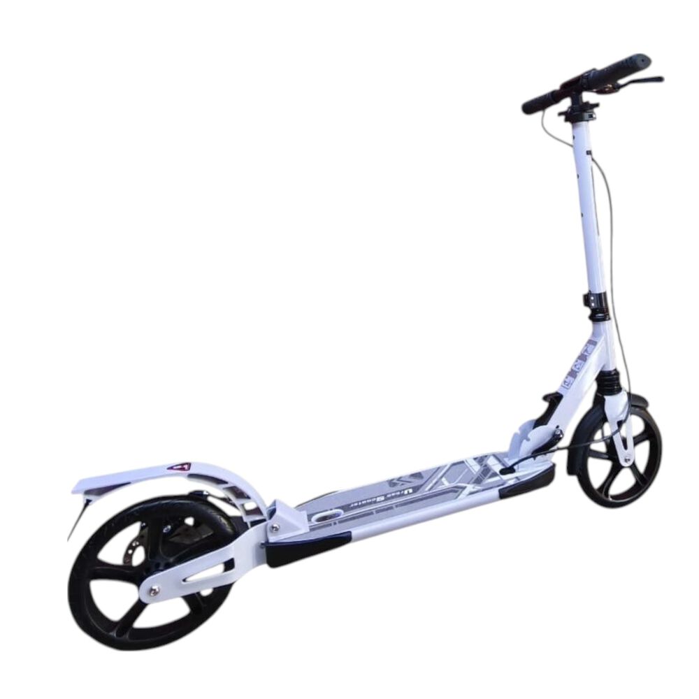 Scooter Monopat&iacute;n Ni&ntilde;os Adultos Con Freno Disco Blanco image number 3.0