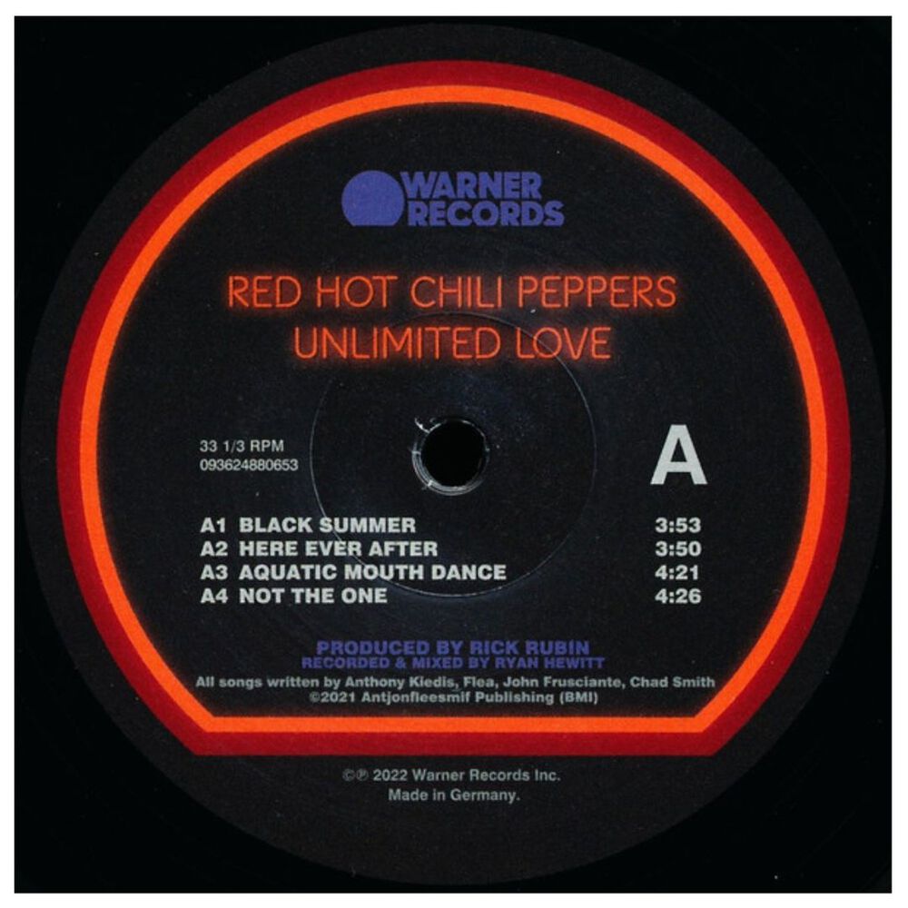 Red Hot Chili Peppers - Unlimited Love (2lp) | Vinilo image number 4.0