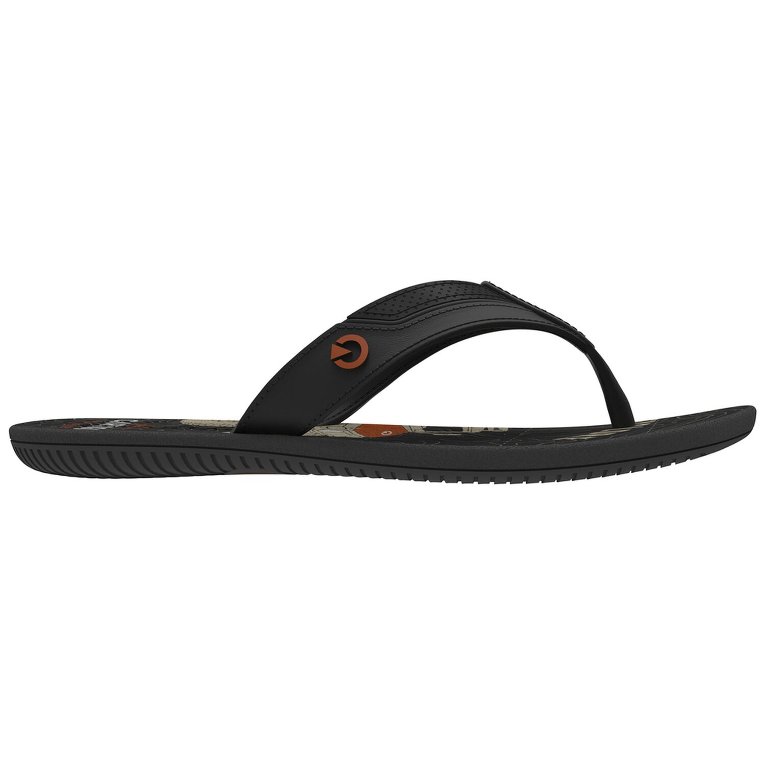 Sandalia Hombre Negro/gris Dakar Cartago image number 1.0