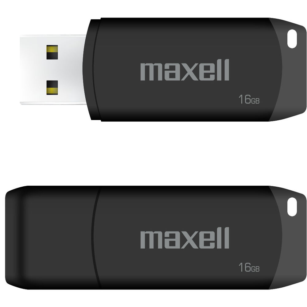 MAXELL Pendrive Maxell Usbpd 16gb 2.0 Negro