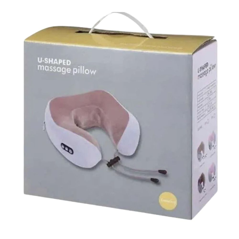 Almohada Masajeadora Beige 22cm Relax Y Confort Ideal image number 1.0