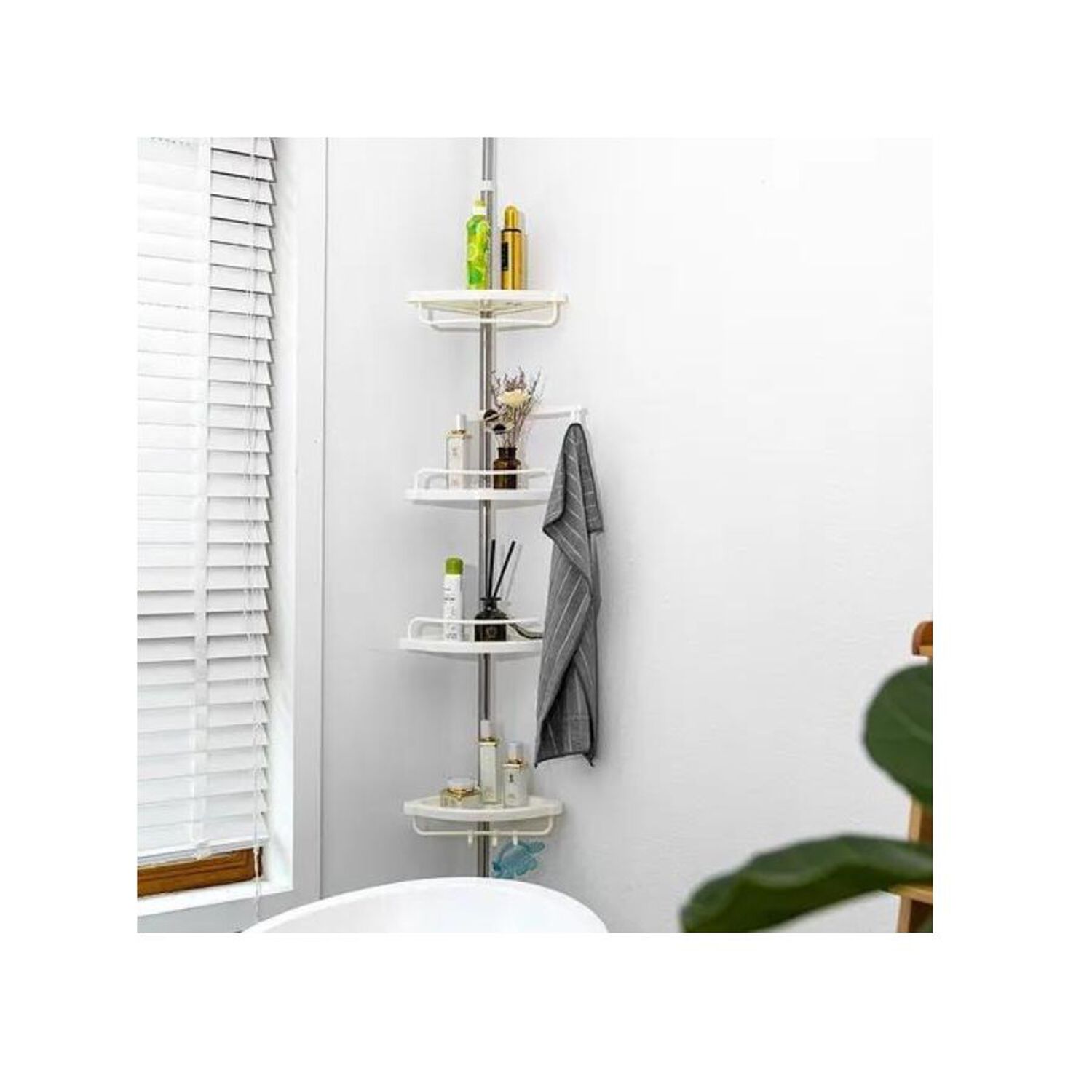 Organizador Ducha Ba&ntilde;o Cocina Esquinero image number 2.0