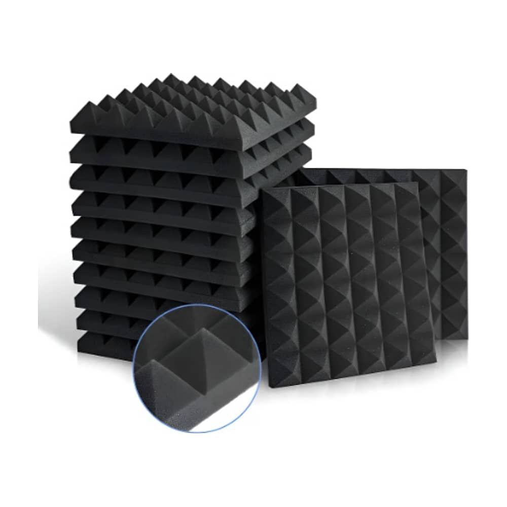 15 Paneles De Espuma Acustica Piramidal image number 0.0