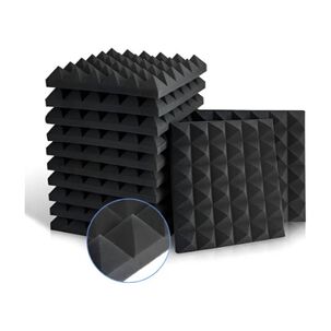 15 Paneles De Espuma Acustica Piramidal